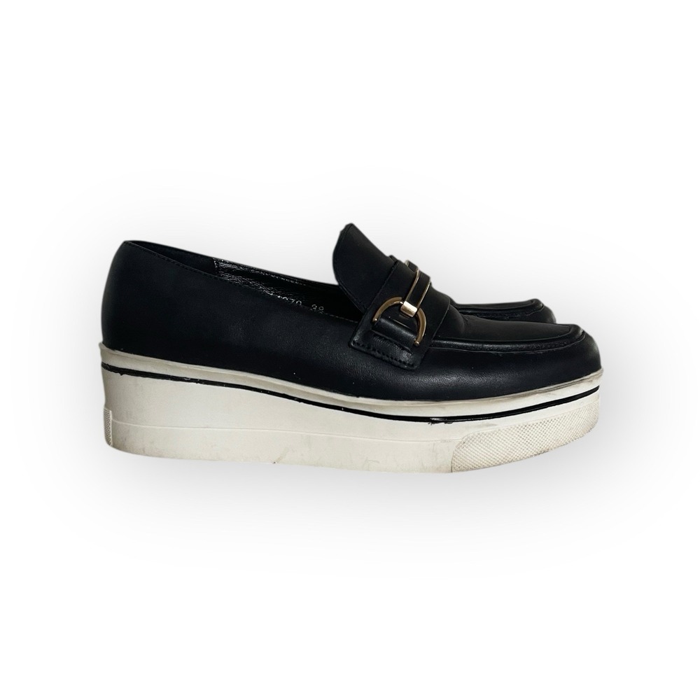 Stella McCartney Binx Platform Loafer In Black Size 38